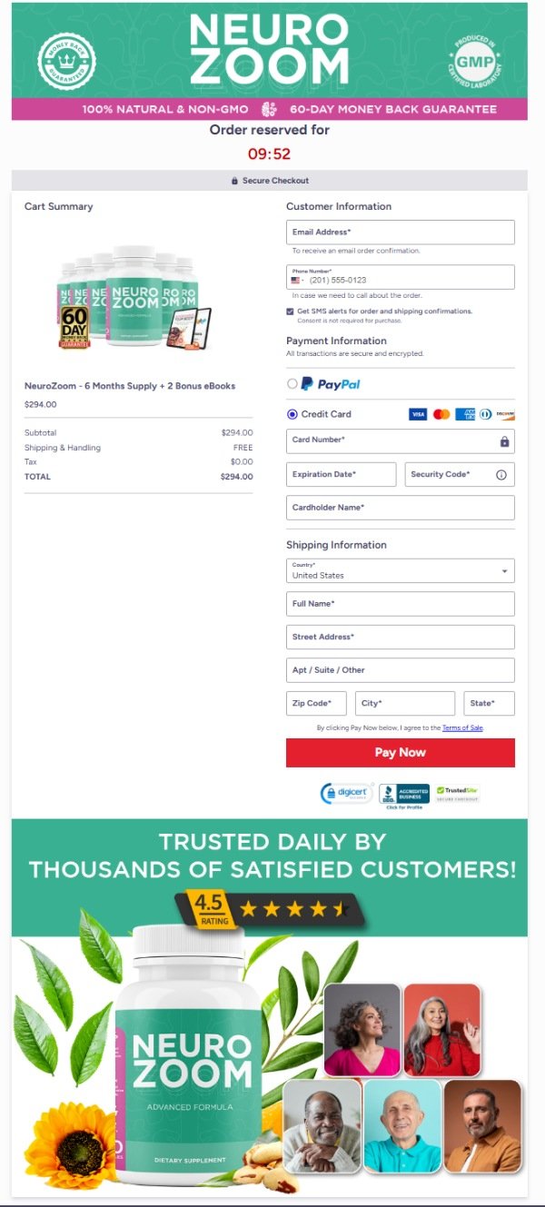 Neuro zoom payment online